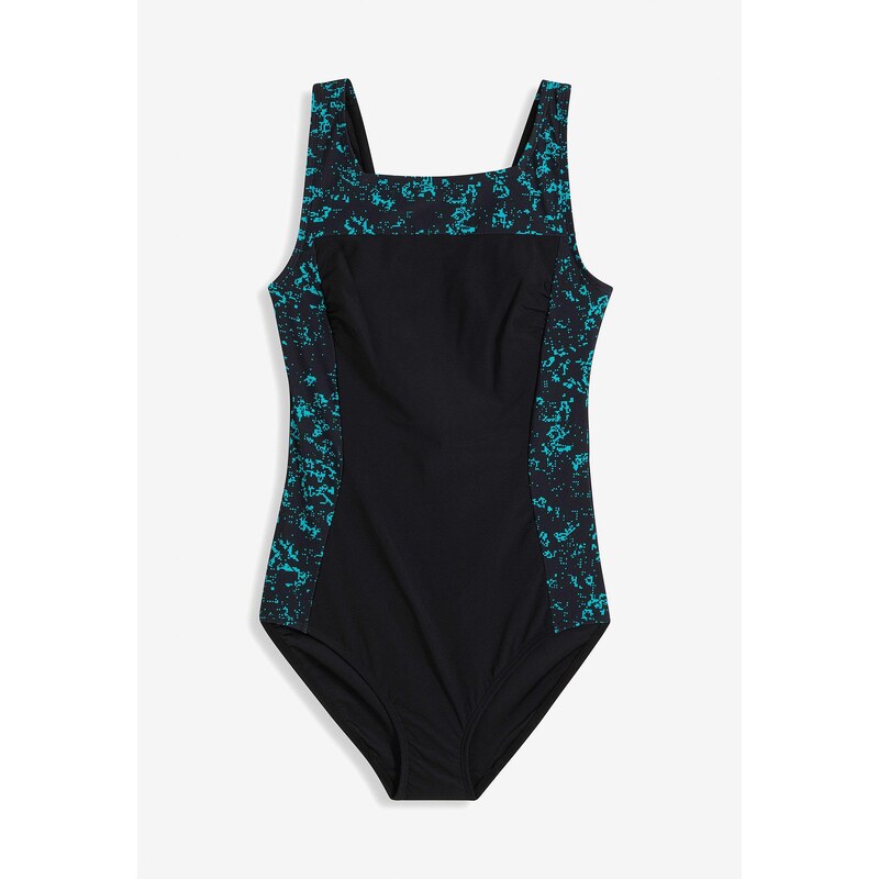 bonprix Sťahovacie plavky so stredným tvarujúcim efektom, farba čierna 44790483