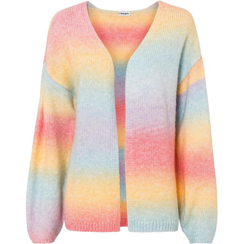 bonprix Hrubo pletený sveter z mäkkého vlneného mixu, farba modrá 47972990