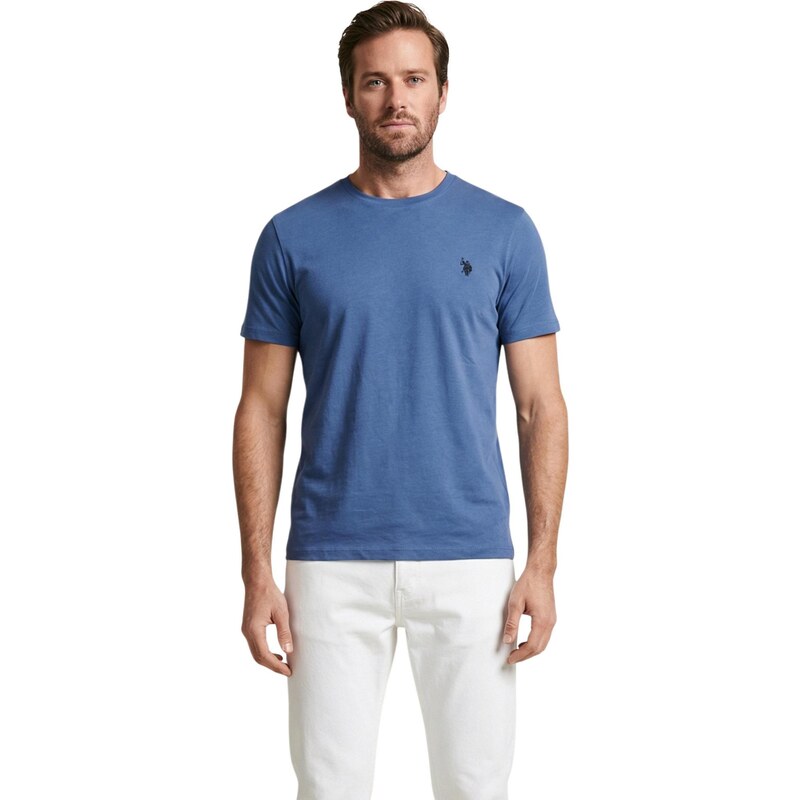 US Polo Assn Modré tričko U.S. Polo Assn. 67330776
