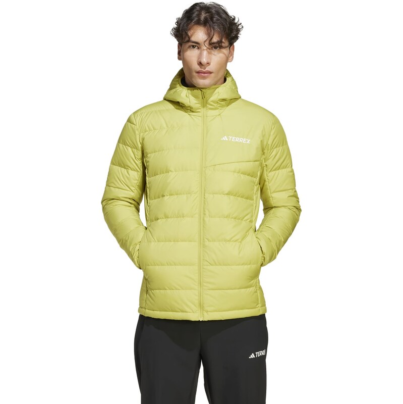 adidas Performance adidas MT DOWN HOODIE JACKET LIMET 67330556