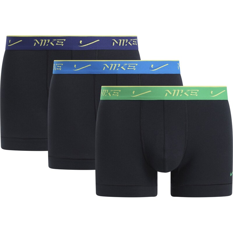 Nike ESSNTIAL COTTON STRC TRUNK 3PK BLACK 67330565