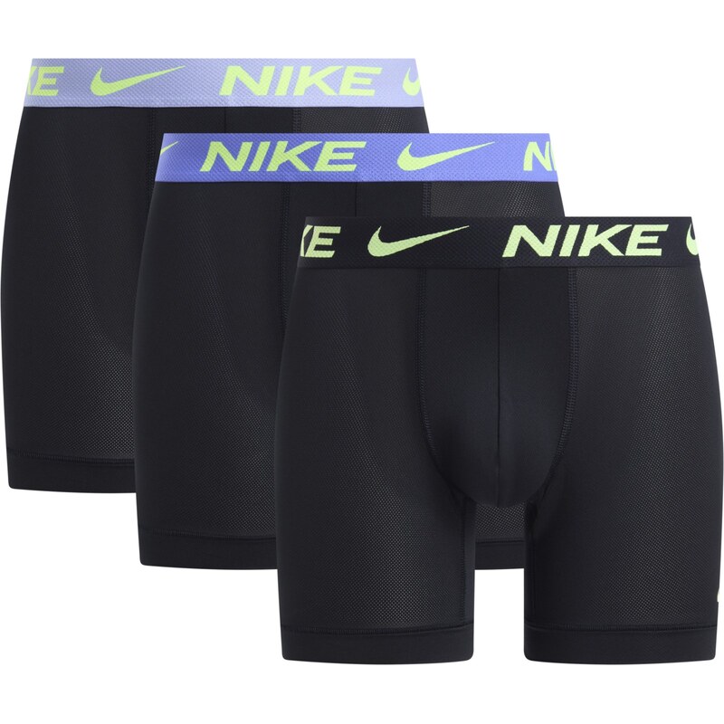 Nike ELITE BREATHE BOXER BRIEF 3PK BLACK 67330566