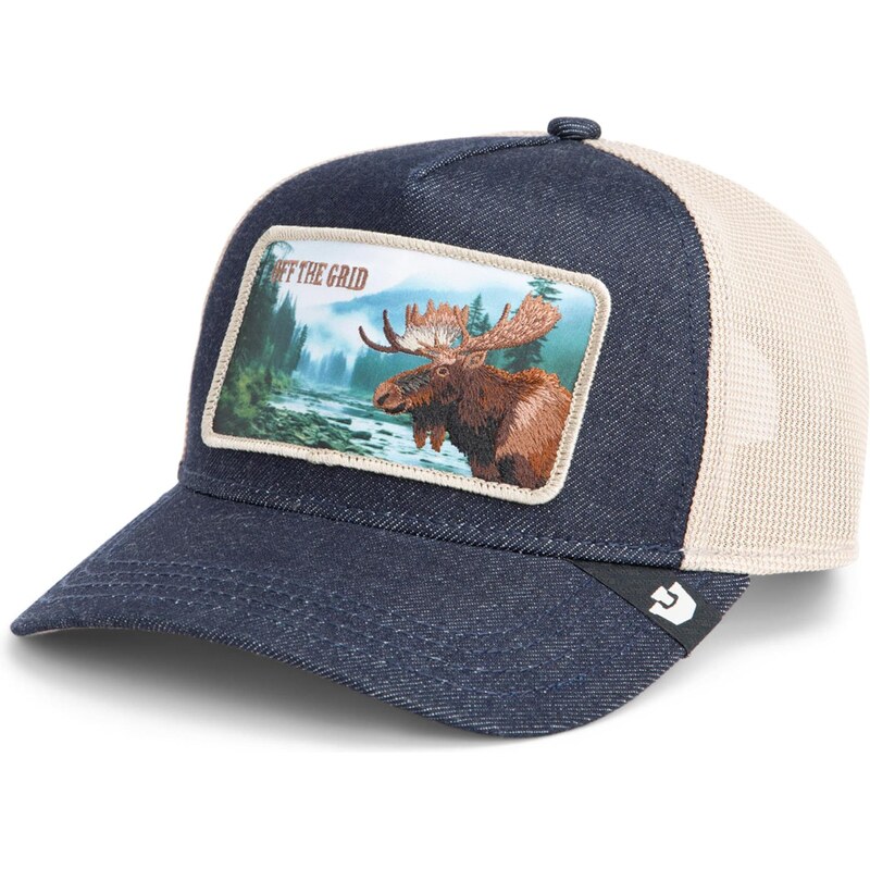 GOORIN Bros. Čiapka Staycation nebielená / modrozelená / tmavomodrá / 67334933