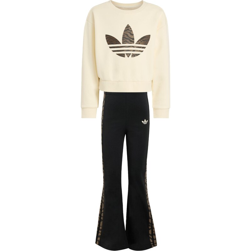 ADIDAS ORIGINALS Joggingová súprava BOXY CREW hnedá / tmavohnedá / 67334987