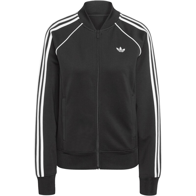 ADIDAS ORIGINALS Tepláková bunda Classic čierna / biela 67334988