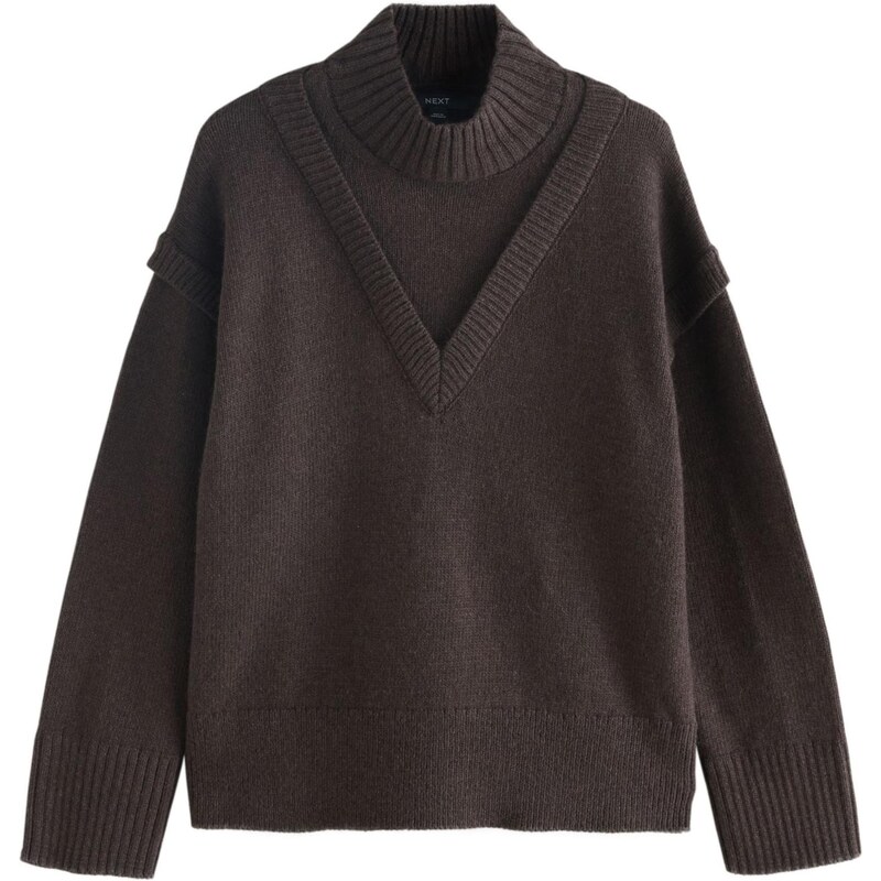 Next Sveter čokoládová 67335021