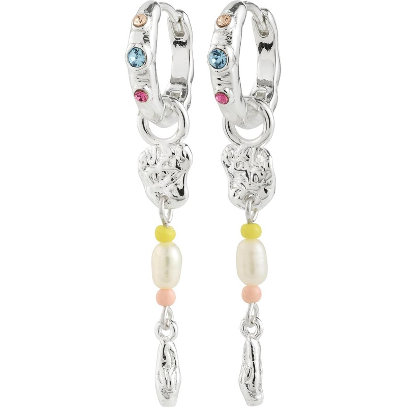 Pilgrim Náušnice Ellington strieborná 67335049