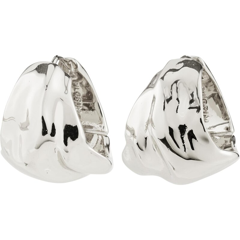 Pilgrim Náušnice Johnnie strieborná 67335056