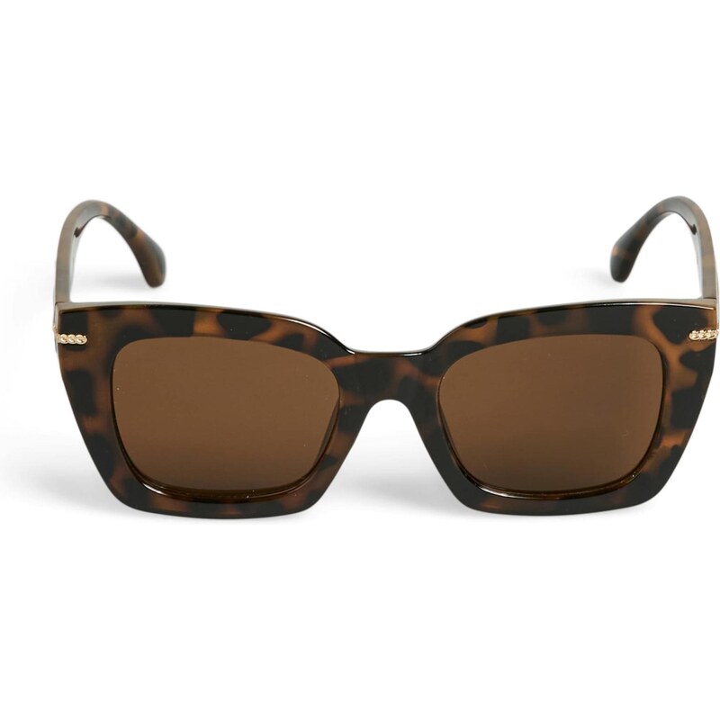 PIECES Slnečné okuliare PCBERRIT karamelová / čierna 67335173