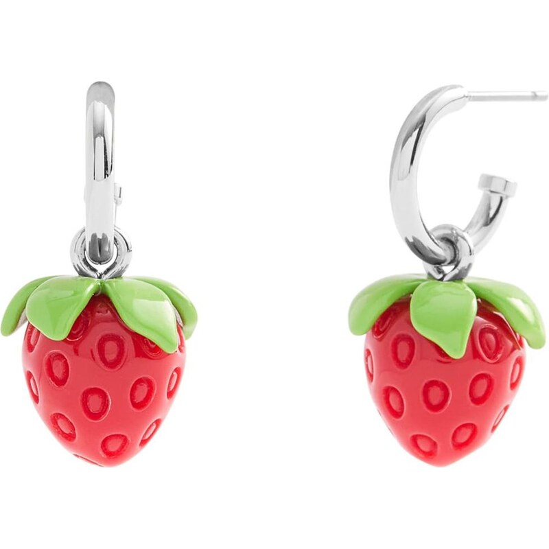 COACH Náušnice tmavočervená 67335197