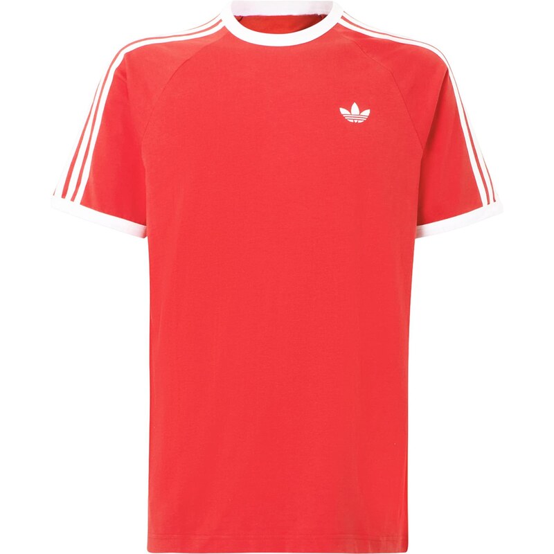 ADIDAS ORIGINALS Funkčné tričko červená / biela 67335207