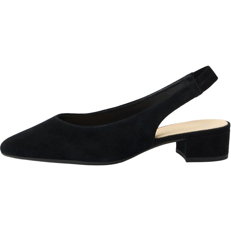 GABOR Lodičky s otvorenou pätou čierna 67335208