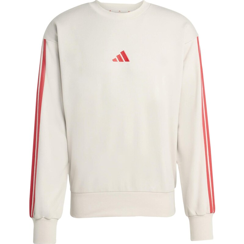 ADIDAS SPORTSWEAR Športová mikina Essentials svetlosivá / červená 67335245