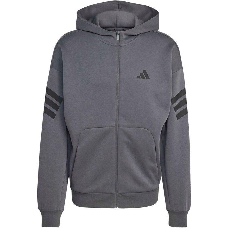 ADIDAS SPORTSWEAR Športová mikina so zipsom FI čadičová / čierna 67335247