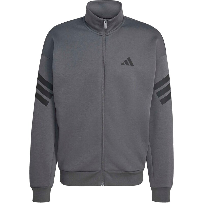 ADIDAS SPORTSWEAR Športová mikina so zipsom tmavosivá / čierna 67335283