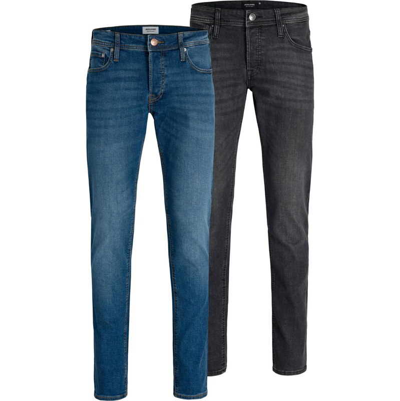 JACK & JONES Džínsy JJIGlenn modrá denim / sivý denim 67335355