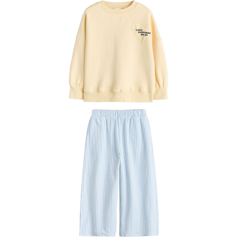 Next Set svetlomodrá / žltá / biela 67335379