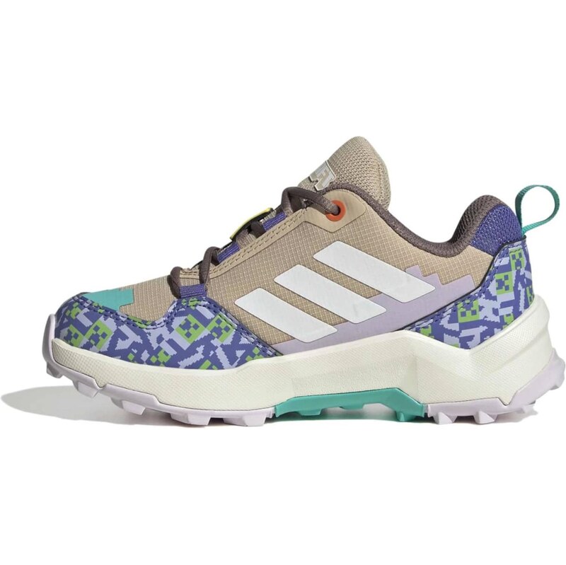 ADIDAS TERREX Poltopánky MINECRAFT AX4R béžová / zelená / modrofialová 67335420