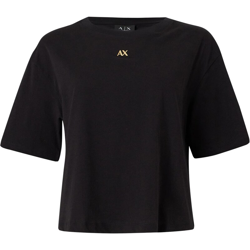 ARMANI EXCHANGE Tričko čierna / biela 67335477