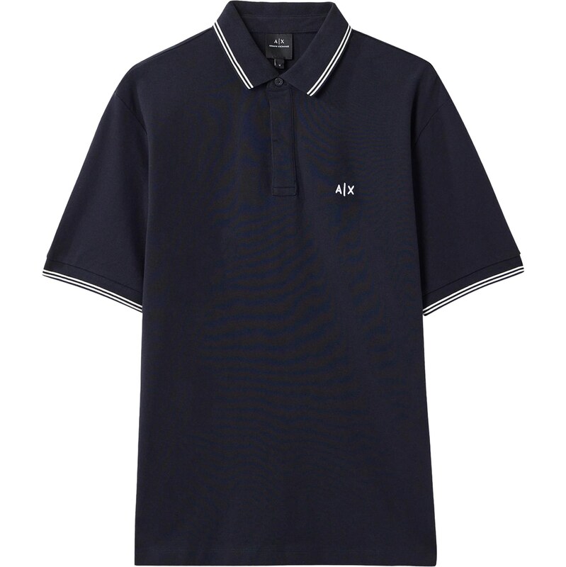 ARMANI EXCHANGE Tričko námornícka modrá / biela 67335480