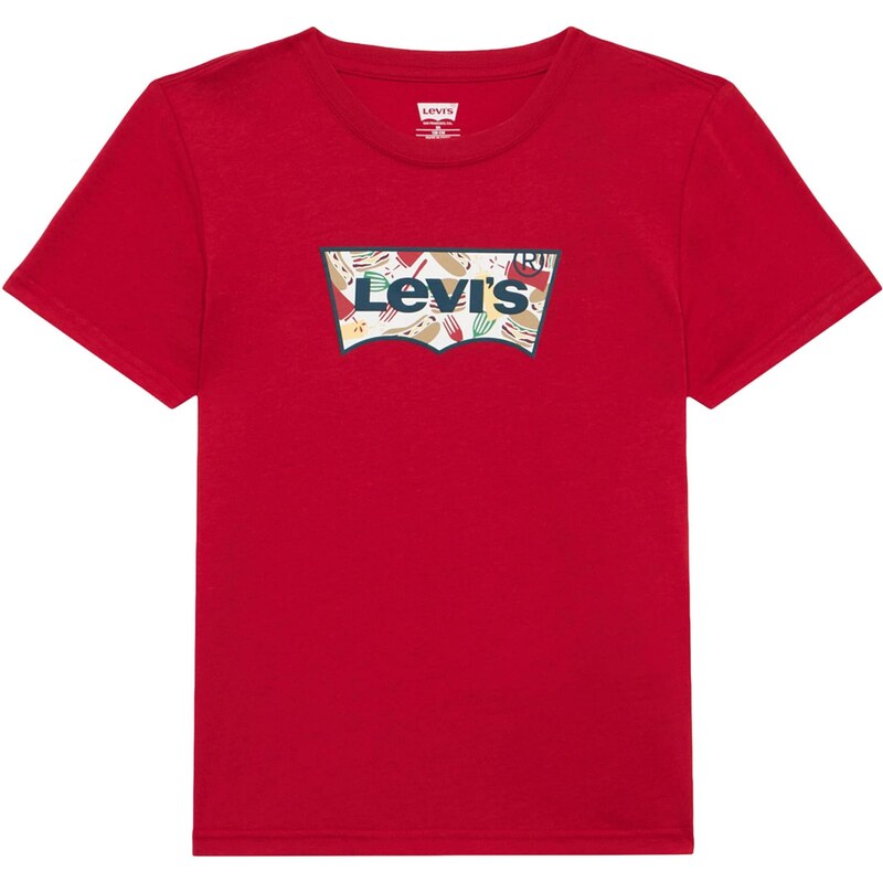 Levis Kids Tričko BARBECUE BATWING béžová / tmavomodrá / červená / 67335488