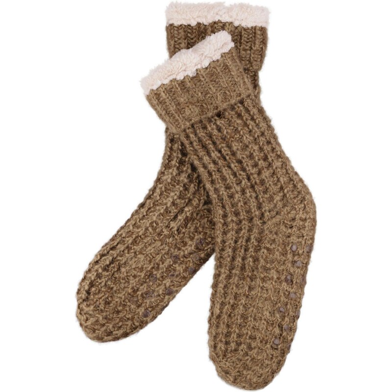 Bickley + Mitchell Amsterdam Ponožky béžová / hnedá melírovaná 67335611