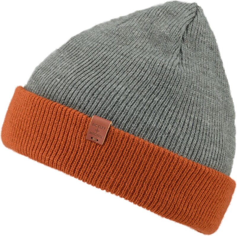 Bickley + Mitchell Amsterdam Čiapky sivá melírovaná / hrdzavo červená 67335709