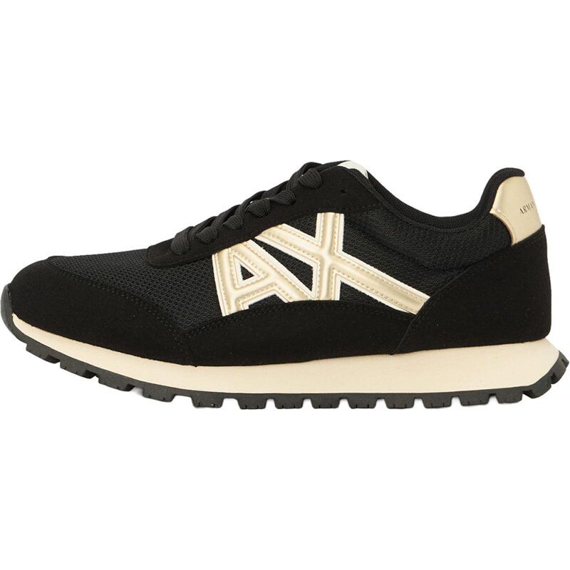 ARMANI EXCHANGE Nízke tenisky šampanské / čierna 67335736