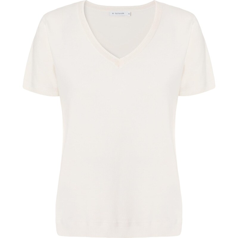 TATUUM Sveter Emis šedobiela 67335764