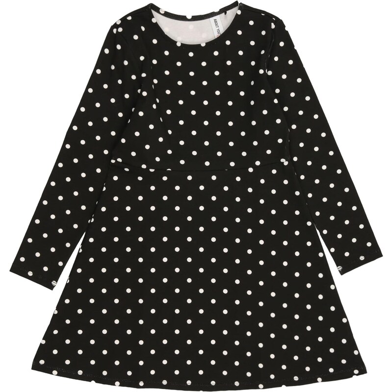 ABOUT YOU Šaty Hellen čierna / biela 67335983