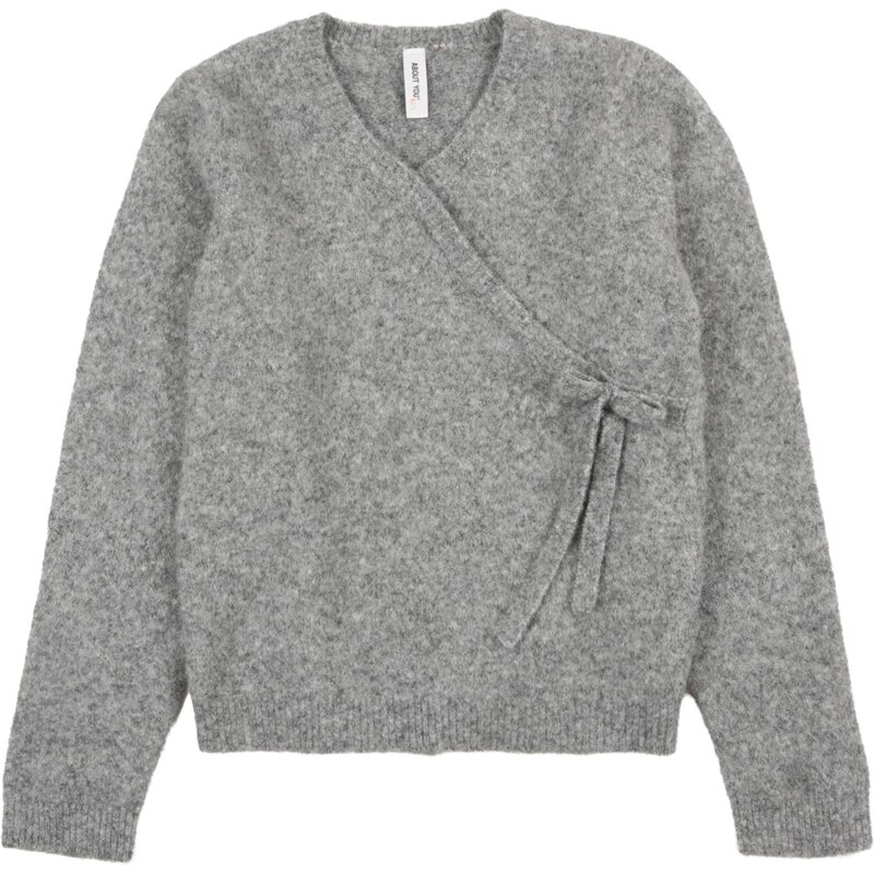 ABOUT YOU Sveter sivá melírovaná 67335972