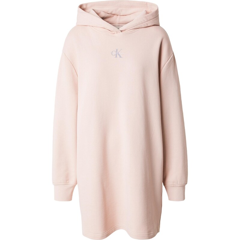 Calvin Klein Jeans Šaty sivá / broskyňová / biela 67336000