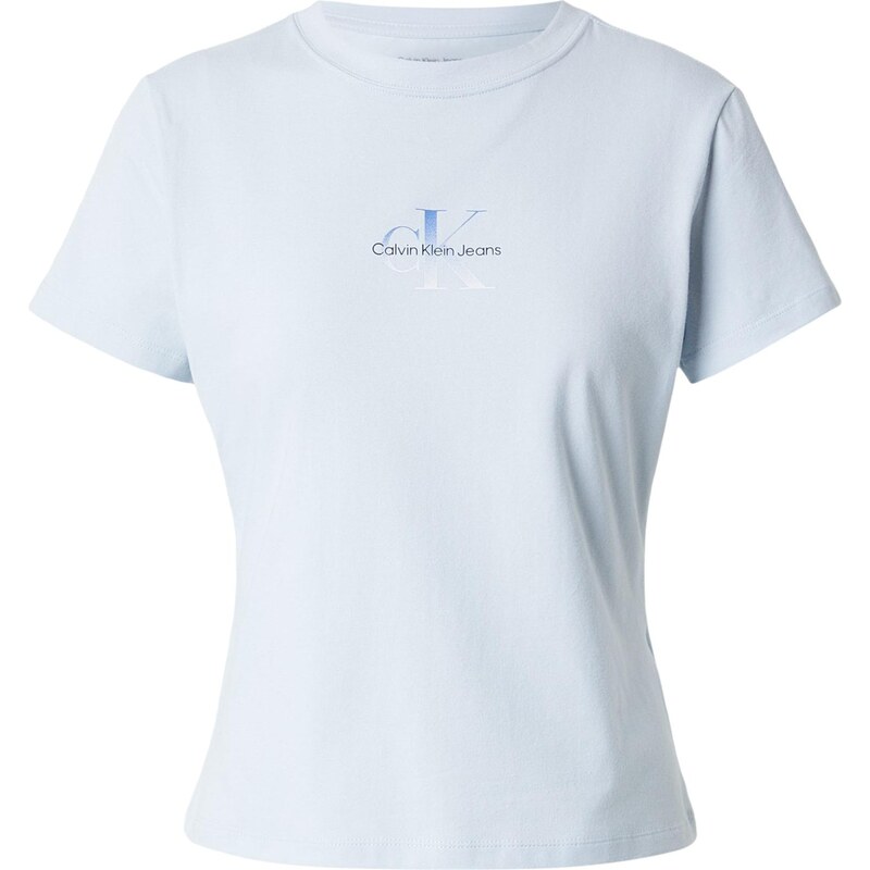 Calvin Klein Jeans Tričko kráľovská modrá / pastelovo modrá / čierna / 67336013