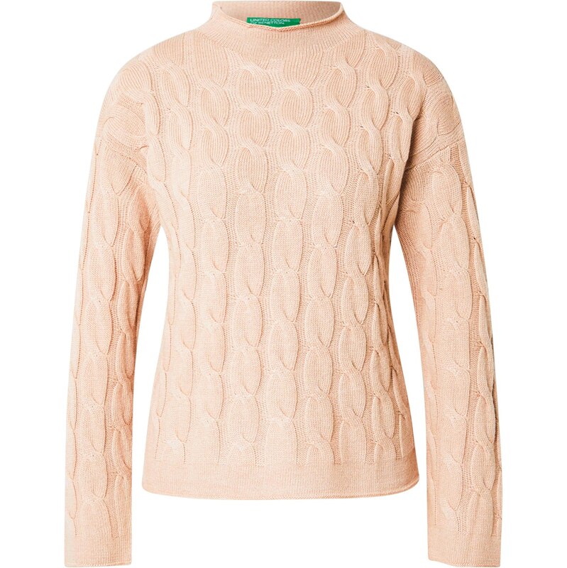 UNITED COLORS OF BENETTON Sveter farba ťavej srsti 67336009