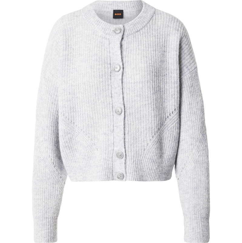 BOSS Kardigán C_Fernard svetlosivá 67336018