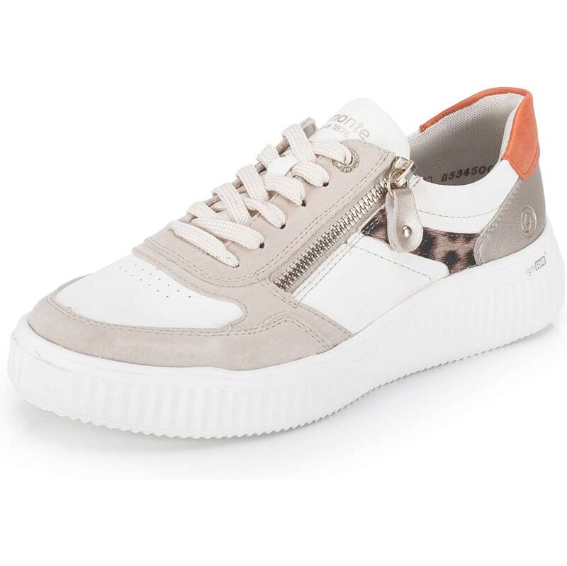 RIEKER Dámske tenisky REMONTE D3E05-81 béžová S6 67336123