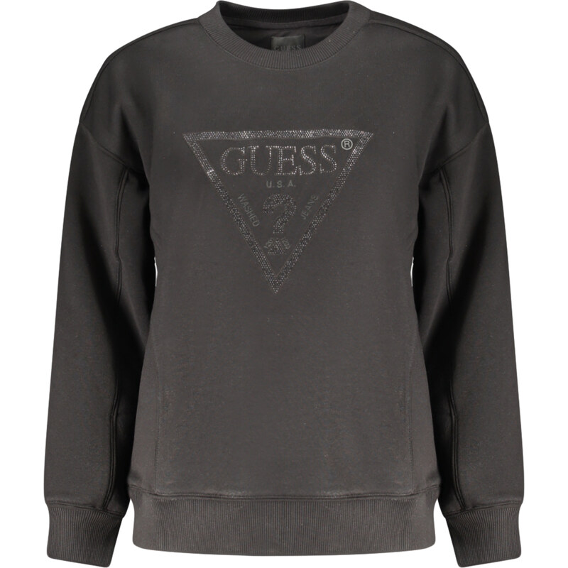 Dámska čierna mikina GUESS JEANS 67356344