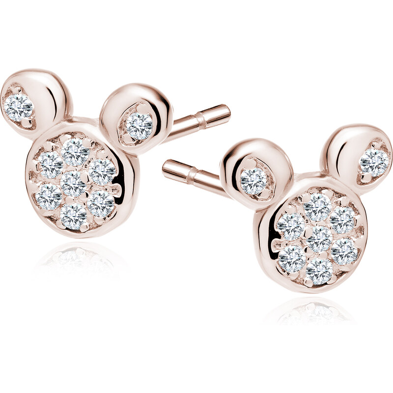 Olivie Strieborné náušnice ROSE MOUSE 4204 17840741