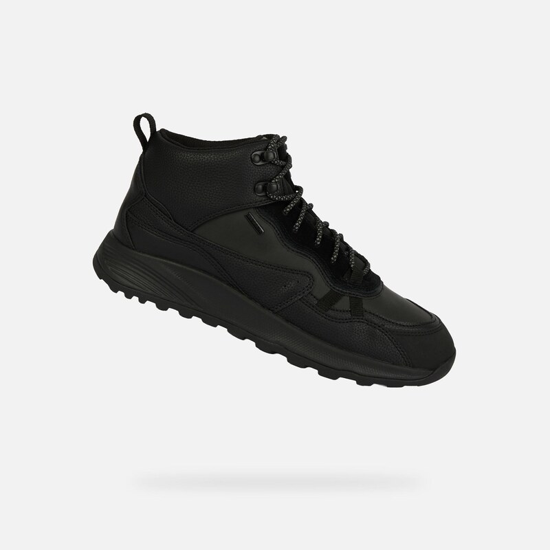 Čierne pánske členkové topánky Geox Terrestre B ABX 67351265