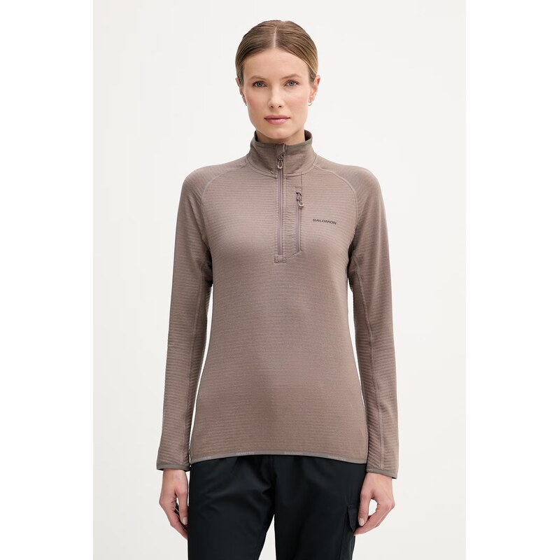 Outdoorová mikina Salomon ESSENTIAL LIGHTWARM 67340267