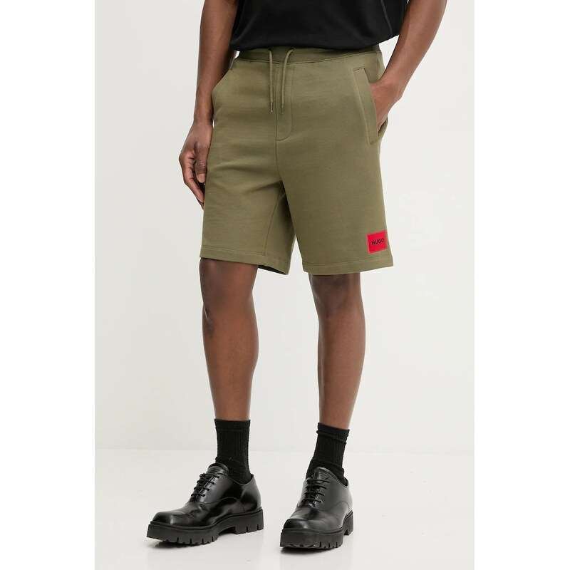 Bavlnené šortky HUGO Diz222 63562767