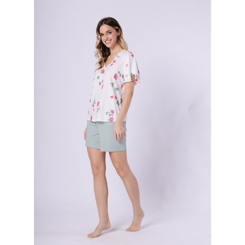 Pyžamo model 21896764 Vivian kr/r M2XL - LEVEZA 69625017