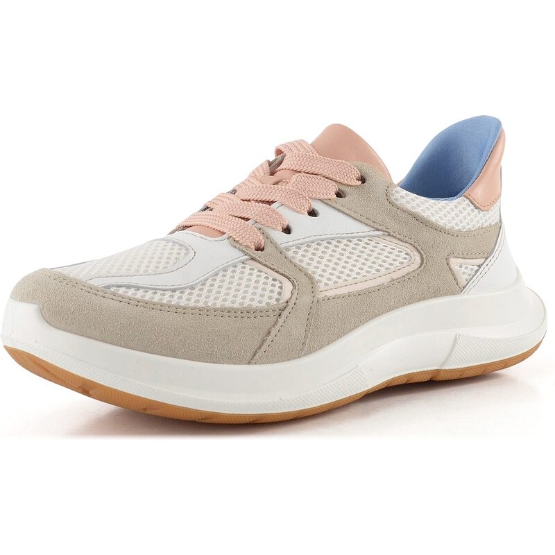 Ara dámske širšie tenisky Motion beach/cream/weiss 12-14224-06 68773713