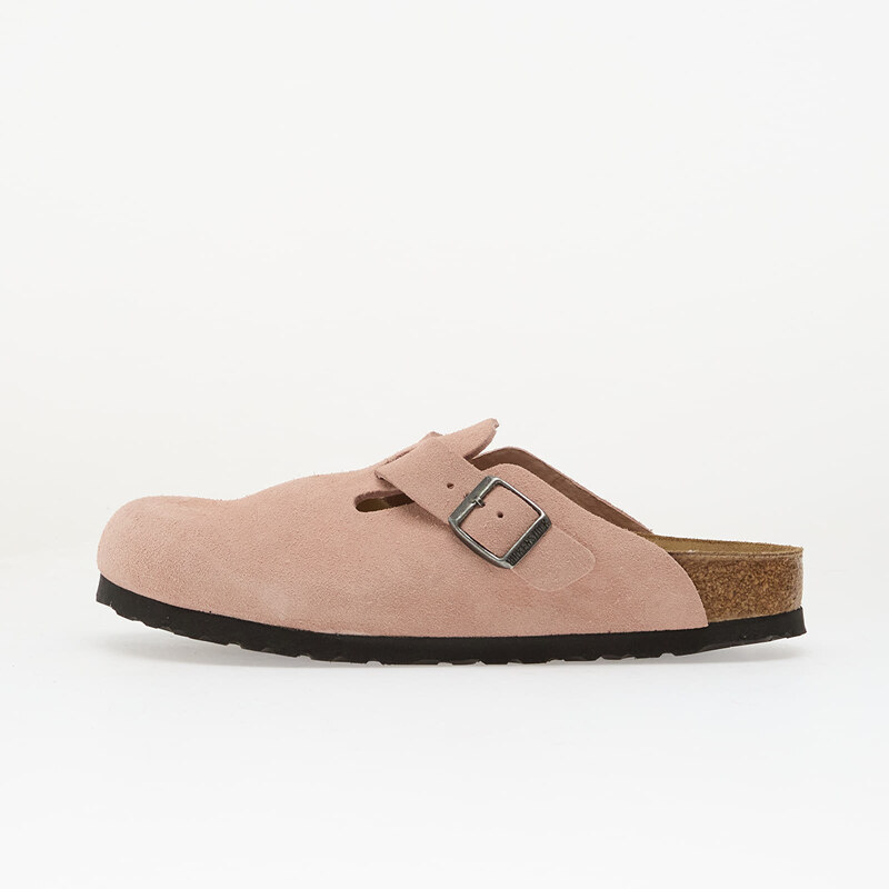 Birkenstock Boston Suede Leather Pink Clay 67353087