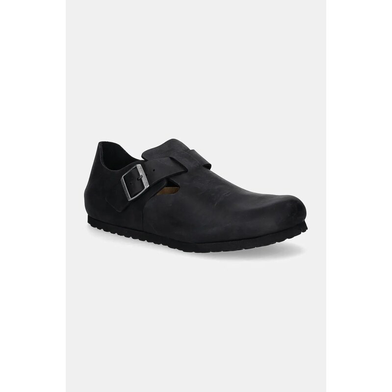 Nubukové topánky Birkenstock London 58263452