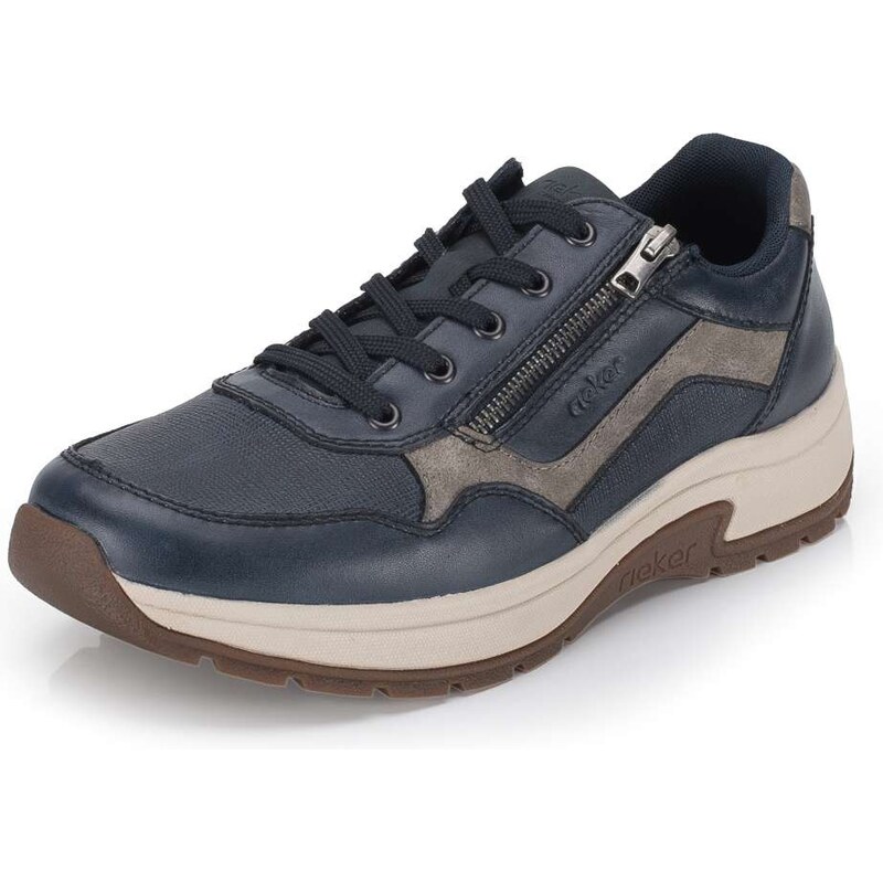 Pánske poltopánky RIEKER 11001-14 modrá S6 67352929