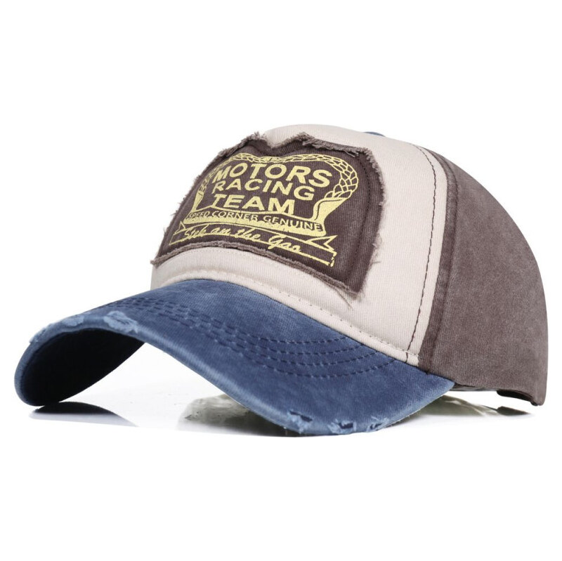 EDIKO Bavlnená Šiltovka Racing TEAM Čierna 65224163