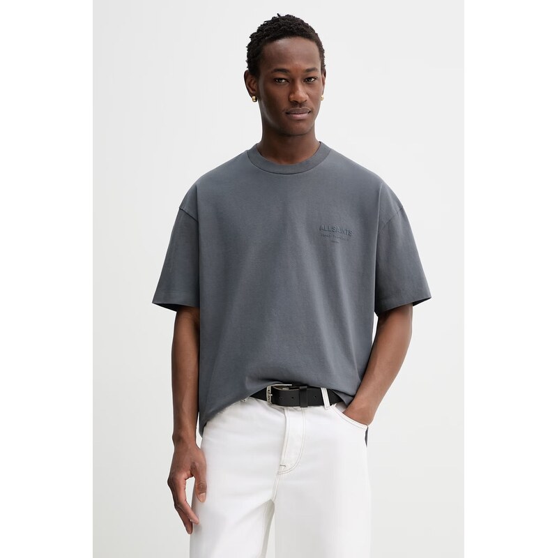 Bavlnené tričko AllSaints XANDER 67354002