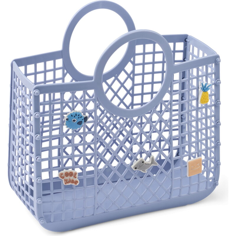 LIEWOOD Košík Samantha Recycled Dusty Lavender + prívesky 67354174