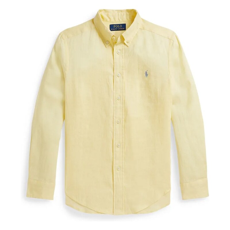 Detská ľanová košeľa Polo Ralph Lauren 67379175